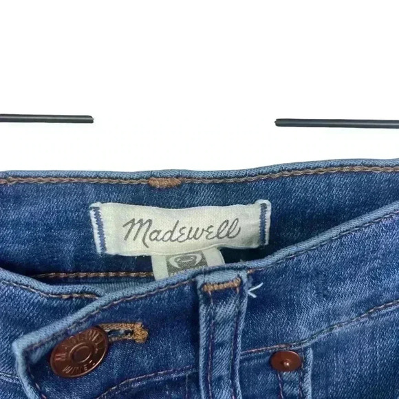 Madewell 10 inch high-rise skinny raw hem size 27 - Picture 4 of 5
